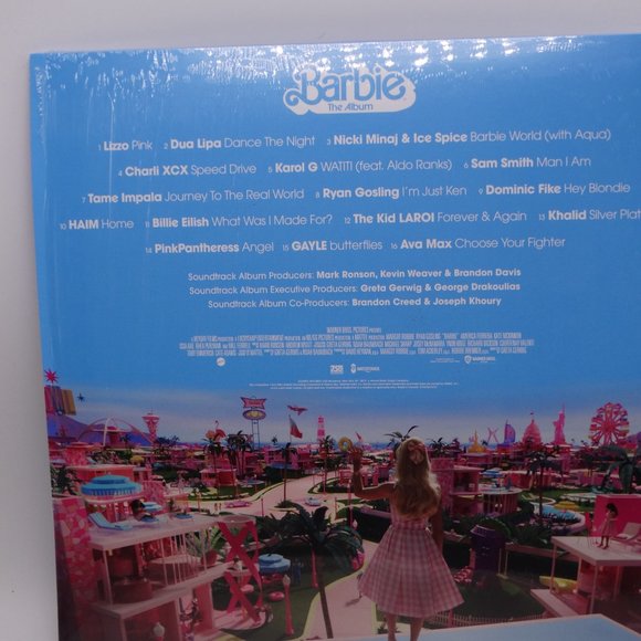 Barbie The Album Limited Pink Vinyl LP Poster / SEALED / Dua Lipa… - Picture 3 of 4